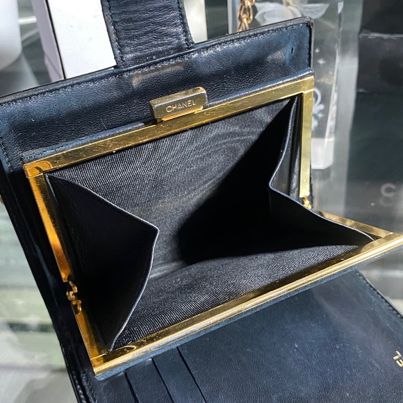 Authentic Chanel CC Patent Leather Wallet - Picture 12 of 16